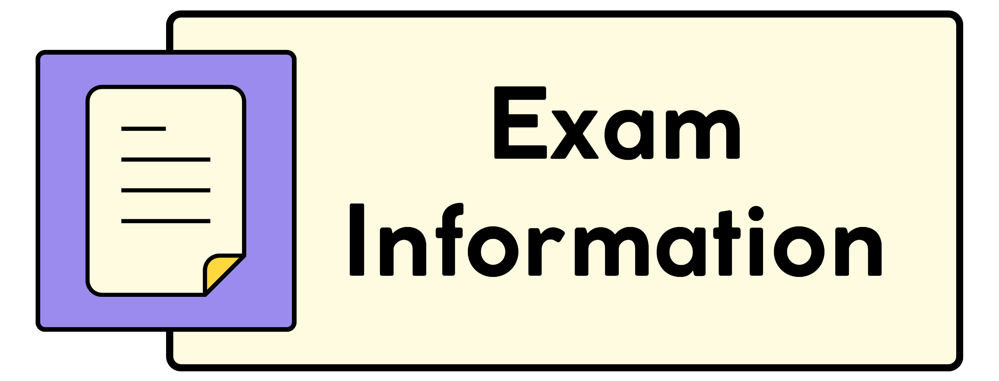 Link to Exam Information page