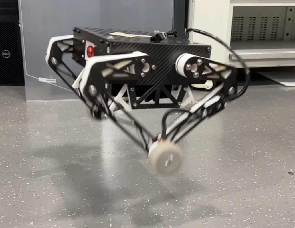 WHEELED-LEGGED BALANCING ROBOT