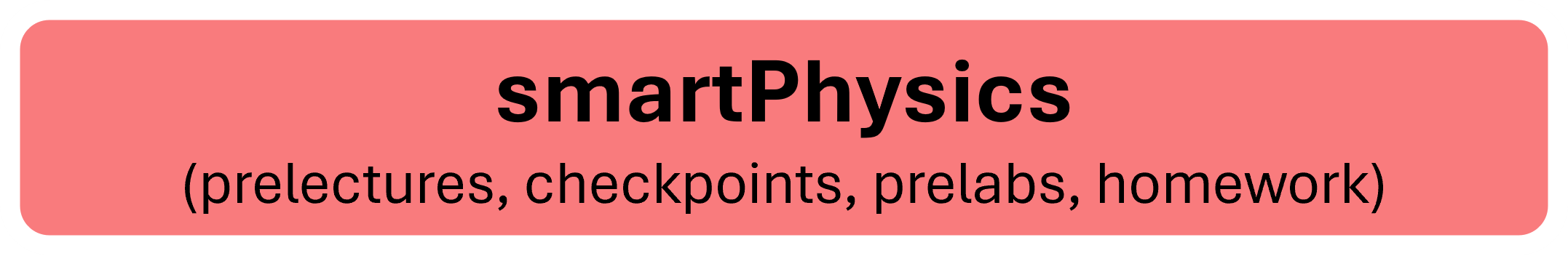 Link to smartphysics homework system