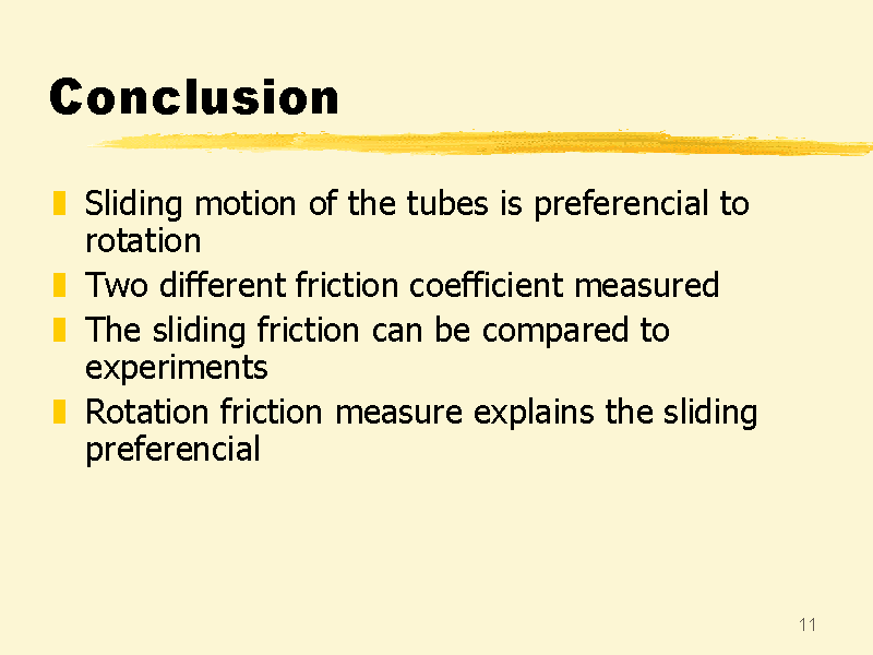 coefficient of friction conclusion