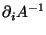 $\displaystyle \partial_i A^{-1}$